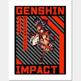 Xinyan II | Genshin Impact Posters and Art